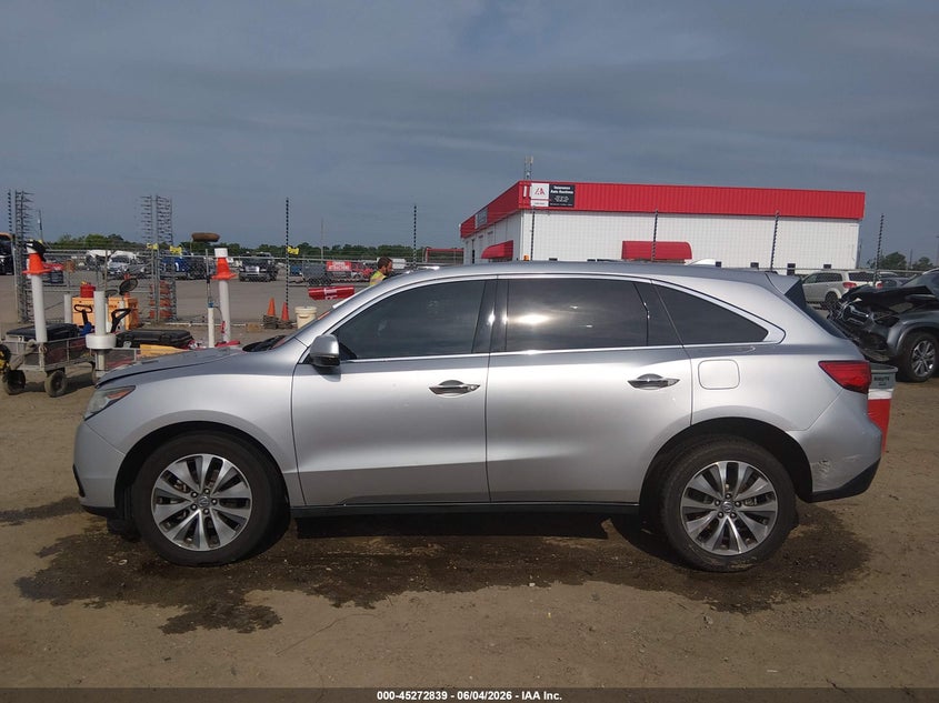 2015 Acura Mdx Technology Package VIN: 5FRYD4H40FB015533 Lot: 45272839