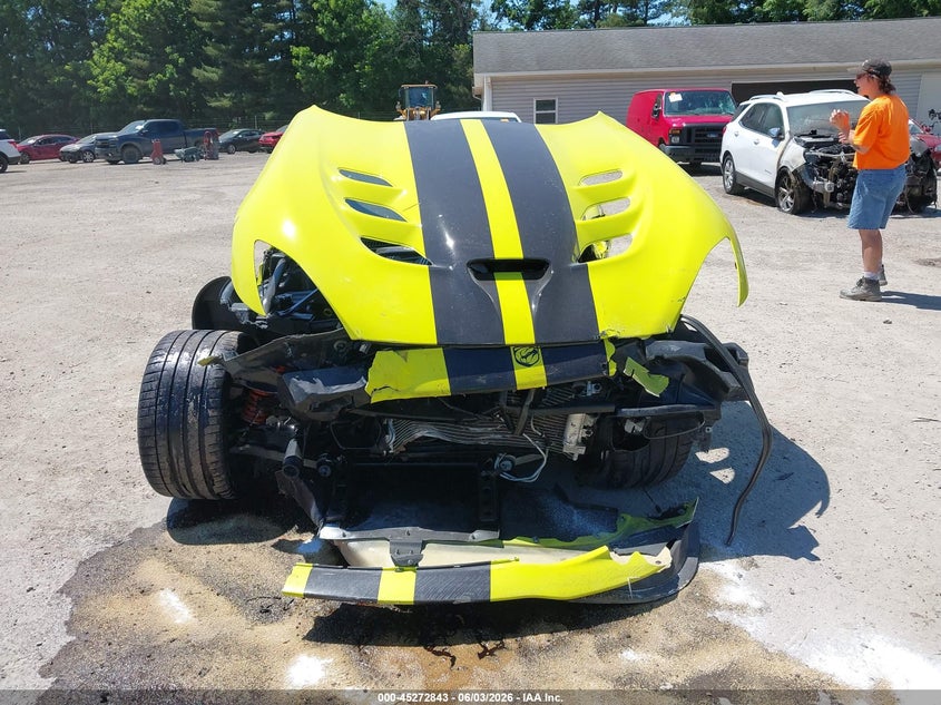 2016 Dodge Viper Gtc VIN: 1C3BDEDZ1GV100516 Lot: 45272843