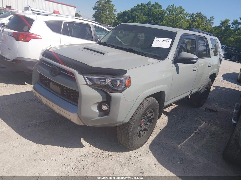 Vin: jteru5jr0n5993754, lot: 45770723, toyota 4runner trd off road premium 20222