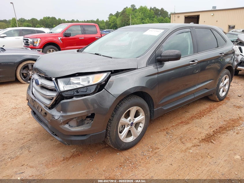 Vin: 2fmpk3g98gbb83652, lot: 45770736, ford edge se 20162