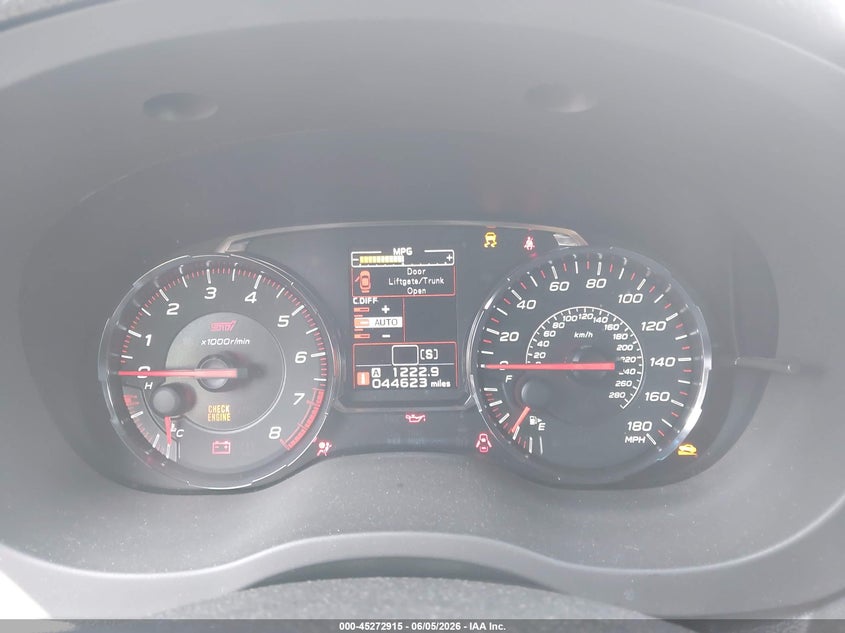 2020 Subaru Wrx Sti Limited VIN: JF1VA2V63L9822339 Lot: 45272915