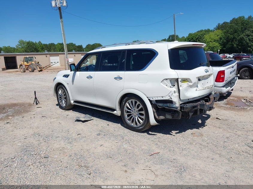 Vin: jn8az2nc1h9432245, lot: 45770752, infiniti qx80 20173