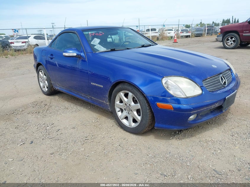 2001 Mercedes-Benz Slk 230 Kompressor