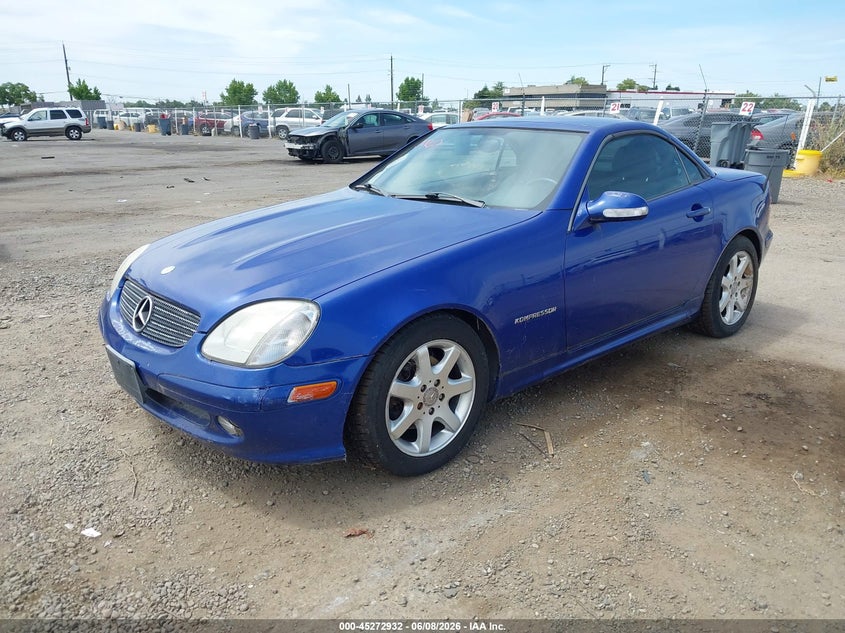 2001 Mercedes-Benz Slk 230 Kompressor WDBKK49F31F225107 photo 1