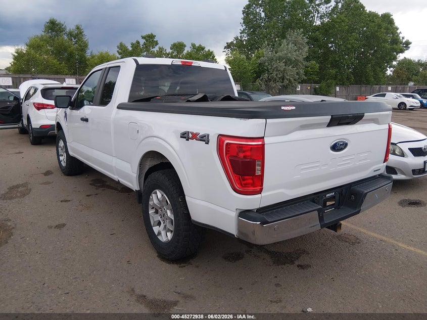 VIN 1FTEX1EP2NKF30737 2022 FORD F-150 XLT