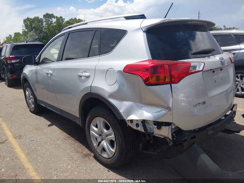 Vin: jtmbfrev9fd161903, lot: 45770802, toyota rav4 le 20153
