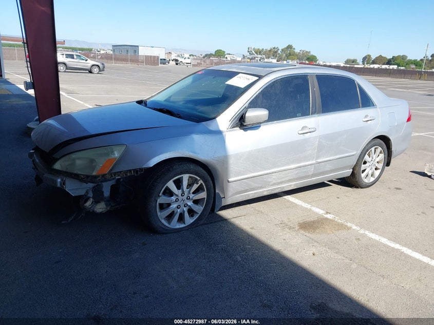 2007 Honda Accord 3.0 Ex 1HGCM665X7A077584 photo 1