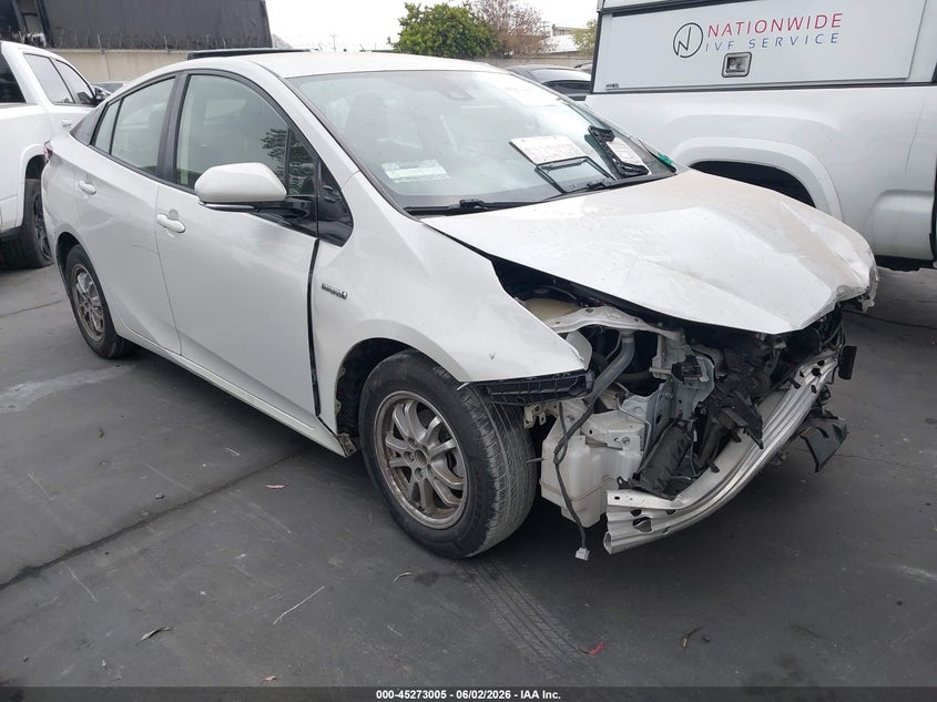 Vin: jtdkarfu9k3076922, lot: 45770829, toyota prius le 20191