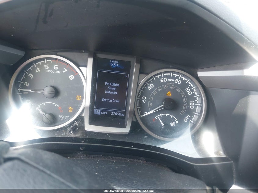 VIN 5TFSX5ENXKX069374 2019 TOYOTA TACOMA SR5