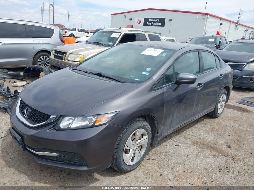2015 Honda Civic Lx 19XFB2F57FE120753 photo 1