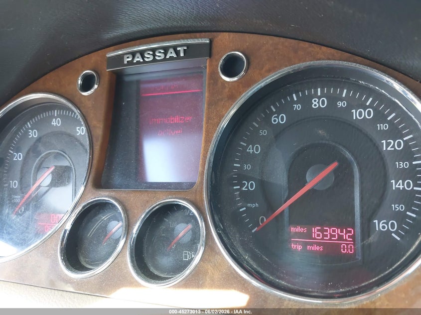 2006 Volkswagen Passat 3.6 VIN: WVWFU73C36P165893 Lot: 45273013