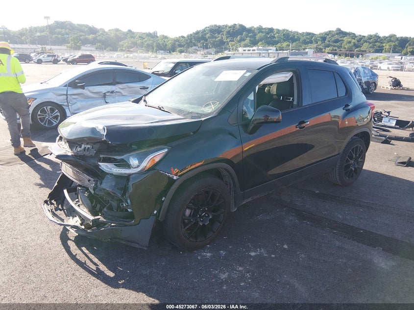 VIN KL7CJLSB7LB350743 2020 CHEVROLET TRAX FWD LT