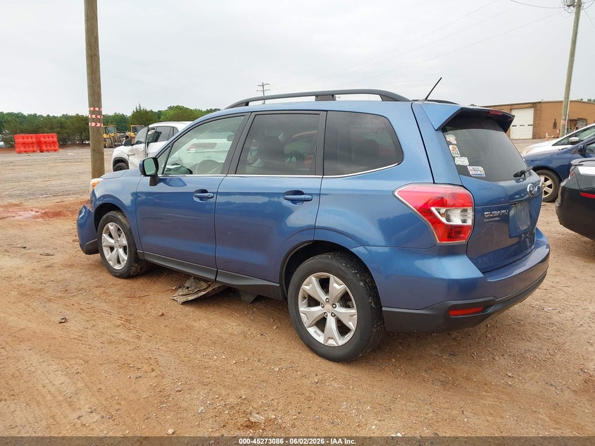 Vin: jf2sjahc7fh834630, lot: 45770910, subaru forester 2.5i limited 20153