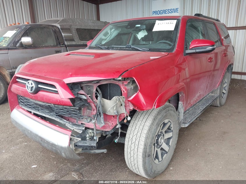 Vin: jtebu5jr4l5816896, lot: 45770940, toyota 4runner trd off road premium 20202