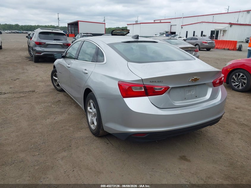 Vin: 1g1zc5st7hf128708, lot: 45770950, chevrolet malibu 1fl 20173