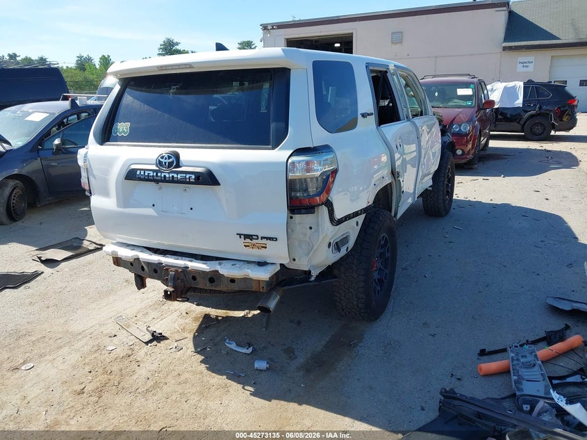 Vin: jtebu5jrxj5608938, lot: 45770958, toyota 4runner trd pro 20184