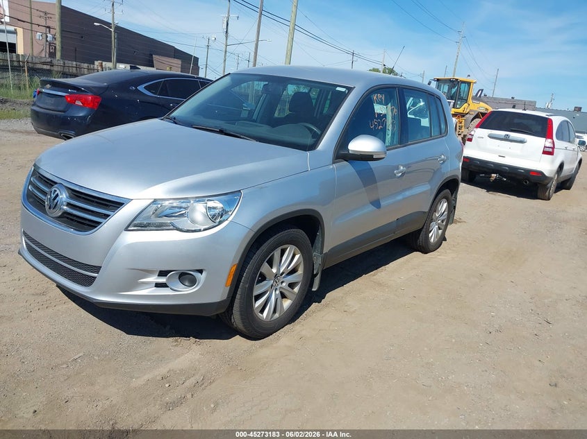 Vin: wvgbv7ax0aw527870, lot: 45771007, volkswagen tiguan s 20102