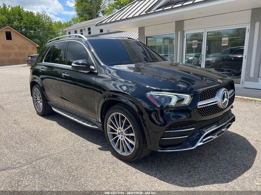 Vin: 4jgfb4kb2ma555327, lot: 45771015, mercedes-benz gle 350 4matic 20211
