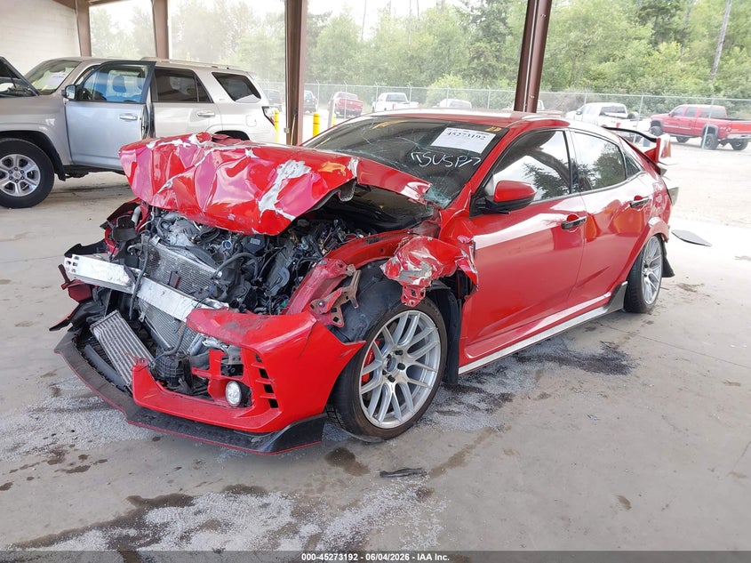 2018 HONDA CIVIC TYPE R auction photo 2