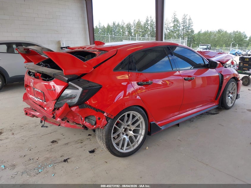 2018 HONDA CIVIC TYPE R auction photo 4