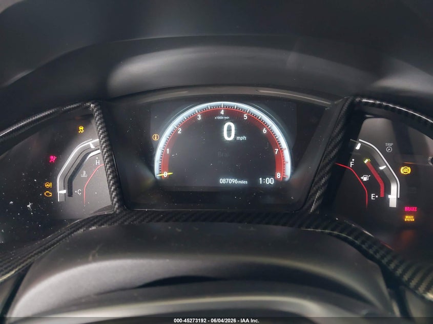 2018 HONDA CIVIC TYPE R auction photo 7