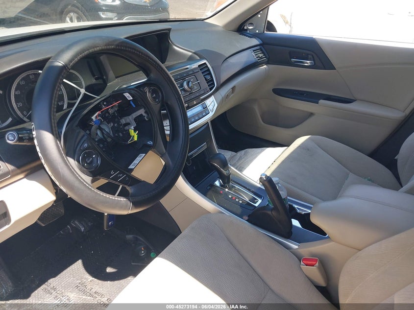 2015 HONDA ACCORD auction photo 5