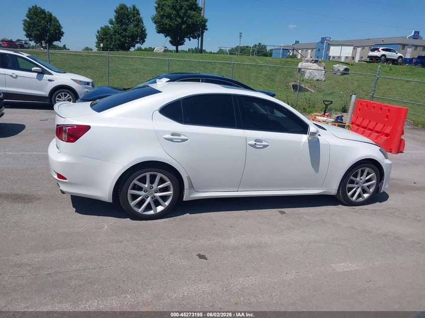 JTHBF5C22C5165412 2012 Lexus Is 2.5 Is 250 white