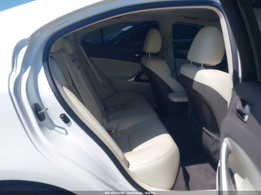JTHBF5C22C5165412 2012 Lexus Is 2.5 Is 250 white