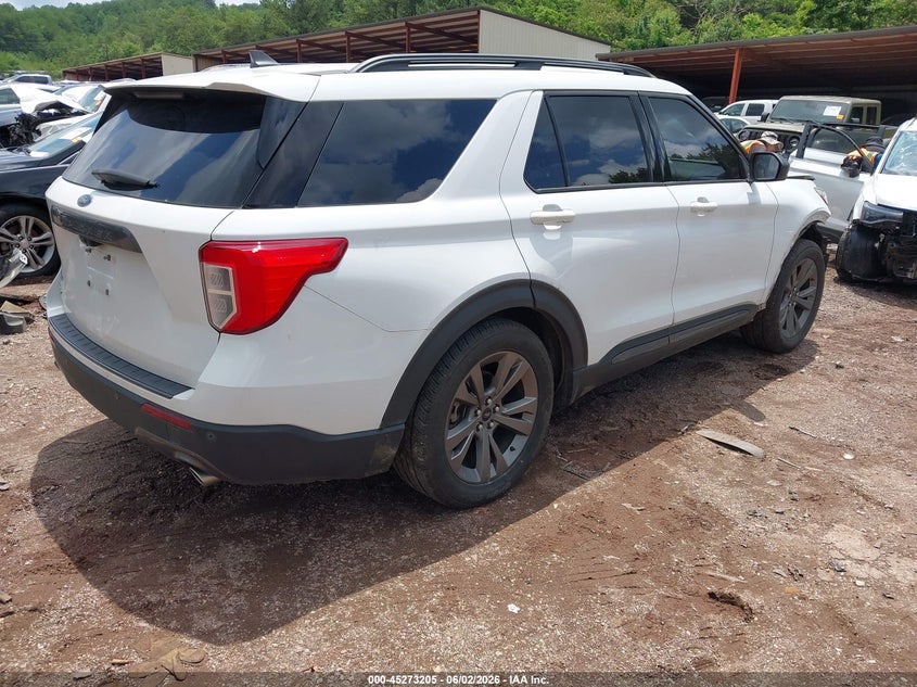 Vin: 1fmsk7dh1mgb76267, lot: 45771029, ford explorer xlt 20214