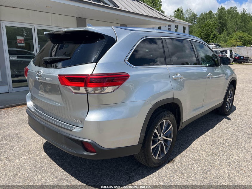 Vin: 5tdkzrfh8ks566312, lot: 45771032, toyota highlander xle 20194