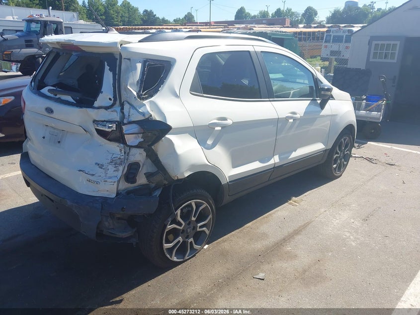 2020 FORD ECOSPORT auction photo 4