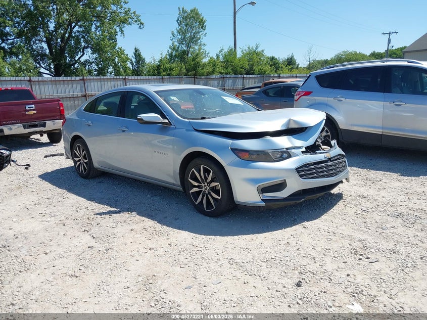 Vin: 1g1ze5st4hf179819, lot: 45771045, chevrolet malibu 1lt 2017 img_1