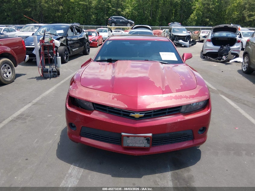 2015 Chevrolet Camaro 1Lt VIN: 2G1FD1E3XF9171837 Lot: 45273235