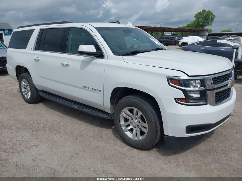 Vin: 1gnschkc0kr387483, lot: 45771062, chevrolet suburban lt 20191