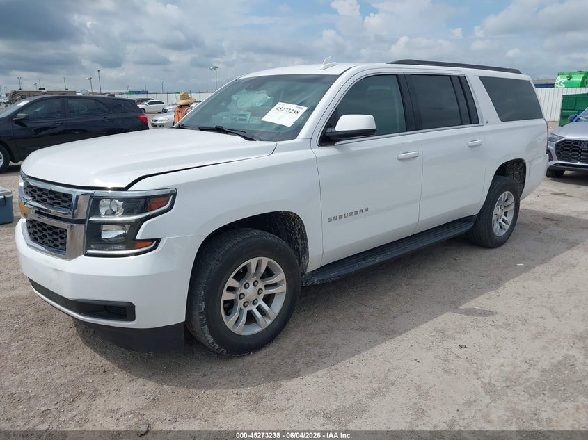 Vin: 1gnschkc0kr387483, lot: 45771062, chevrolet suburban lt 20192