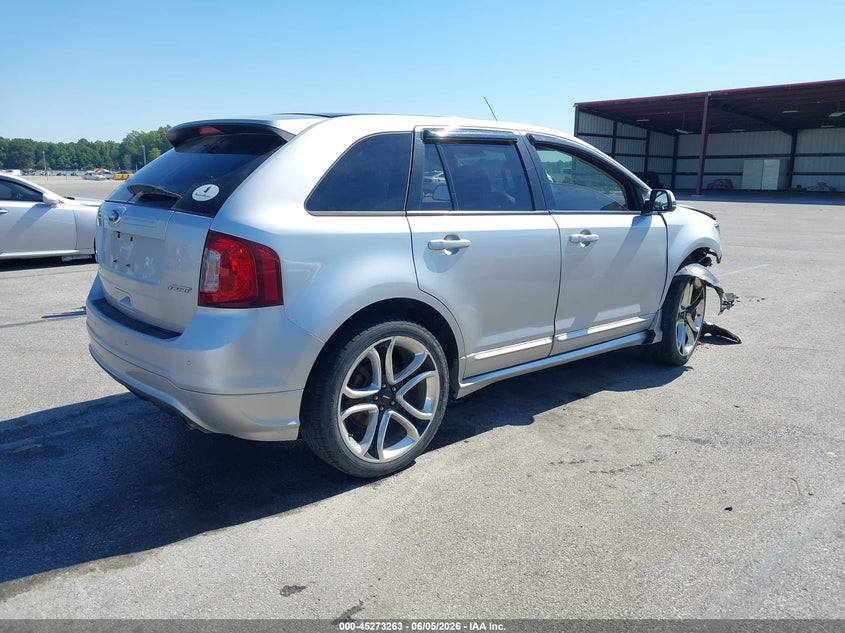 Vin: 2fmdk3ak7cba77461, lot: 45771087, ford edge sport 20124