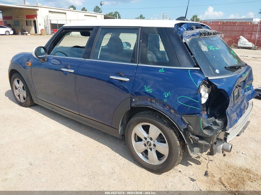 Vin: wmwxu1c58j2f81222, lot: 45771098, mini hardtop cooper 20183