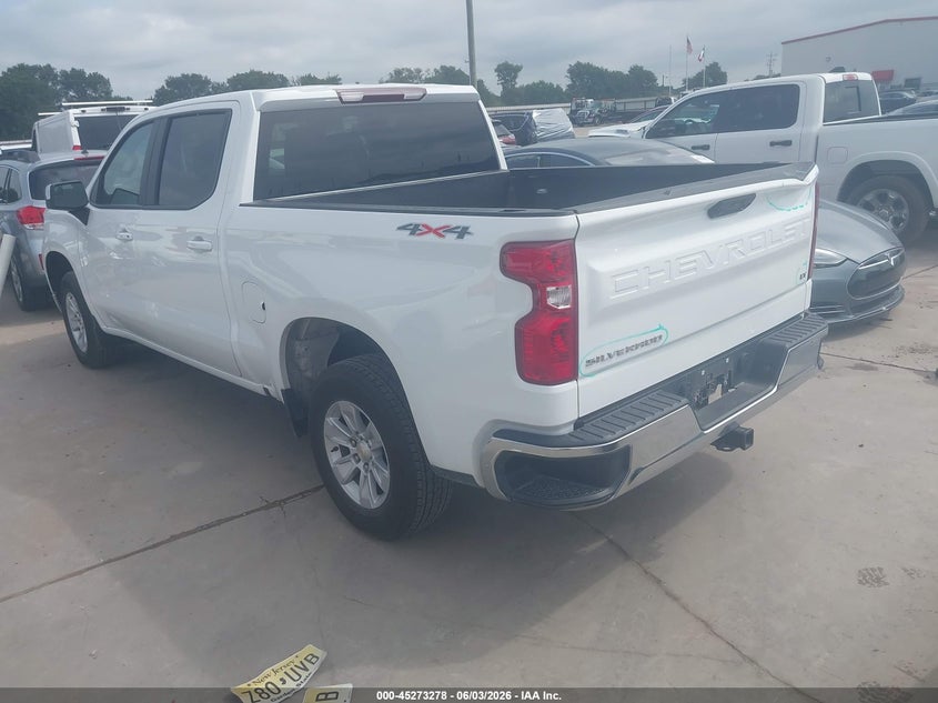 Vin: 2gcukded6s1118561, lot: 45771102, chevrolet silverado 1500 4wd  standard bed lt 20253