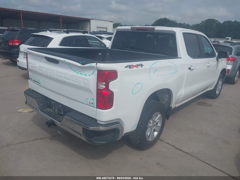 Vin: 2gcukded6s1118561, lot: 45771102, chevrolet silverado 1500 4wd  standard bed lt 20254