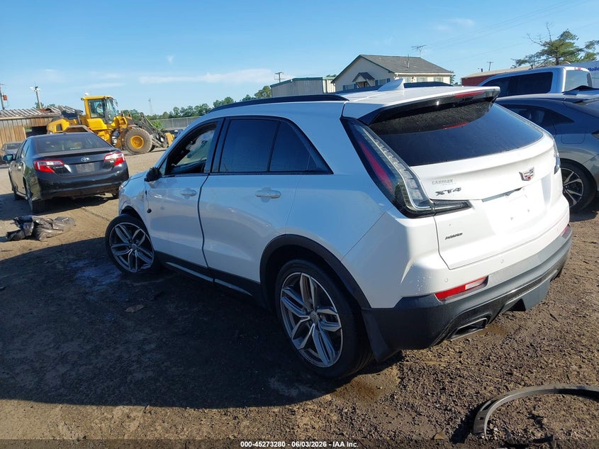 Vin: 1gyfzfr42kf120417, lot: 45771104, cadillac xt4 awd sport 20193