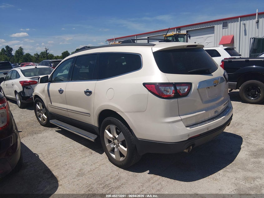 Vin: 1gnkrjkd5ej168455, lot: 45771105, chevrolet traverse ltz 20143