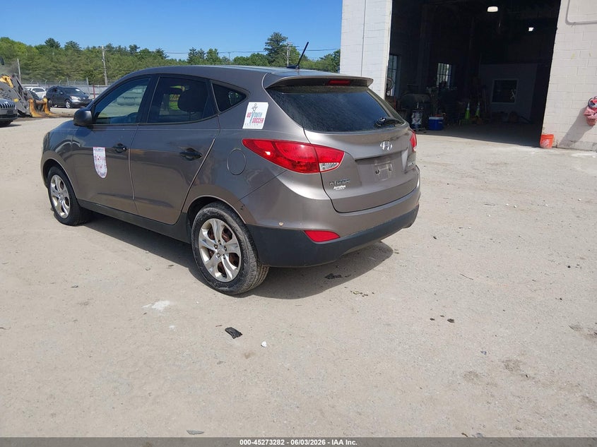 Vin: km8jt3ab2cu503289, lot: 45771106, hyundai tucson gl 20123