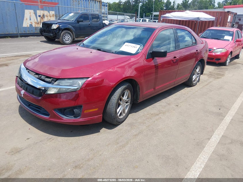 Vin: 3fahp0gaxar180172, lot: 45771109, ford fusion s 20102