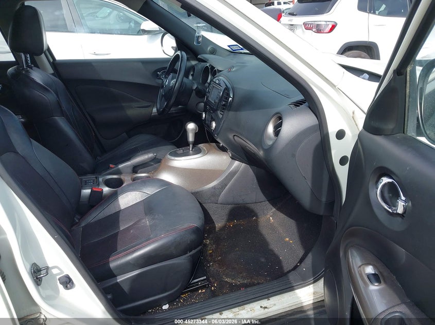 2012 NISSAN JUKE SPORT UTILITY VEHICLE 1.6L I-4 DI, DOHC, VVT, TURBO, 188HP