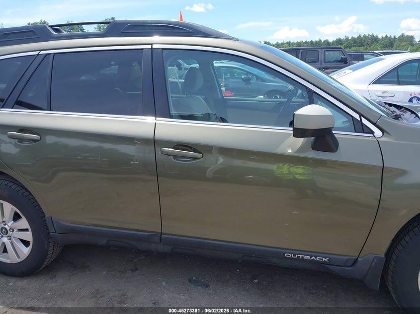 2015 Subaru Outback 2.5I Premium VIN: 4S4BSADC8F3215254 Lot: 45273381