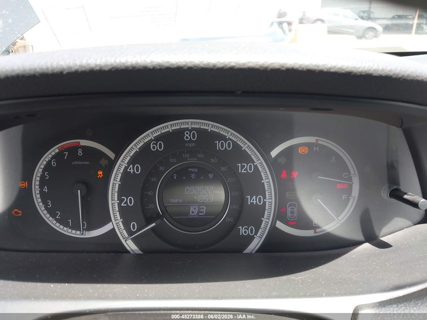 2013 HONDA ACCORD auction photo 7