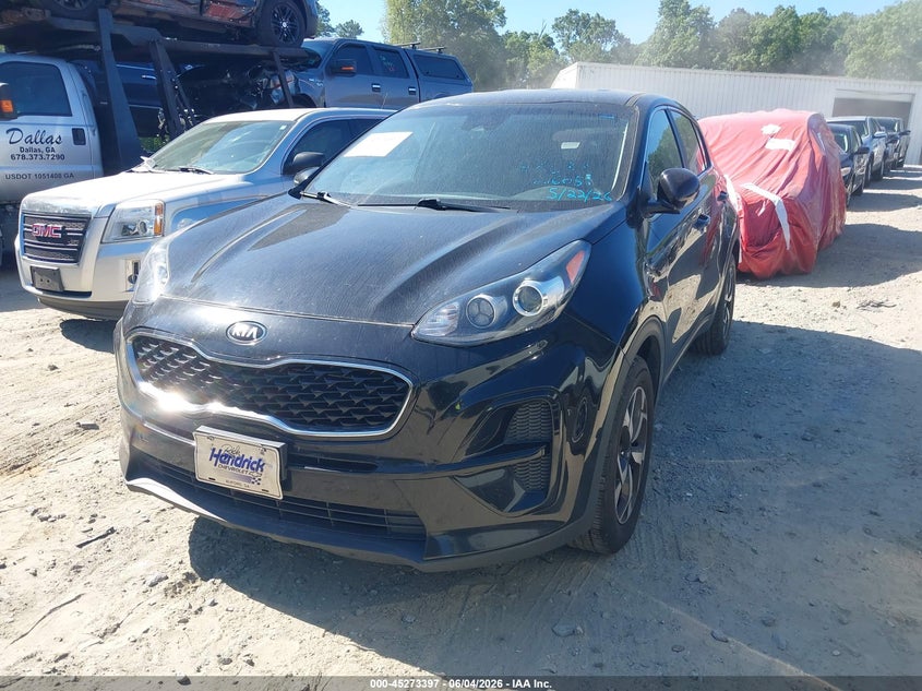 Vin: kndpm3ac9l7748688, lot: 45771221, kia sportage lx 20202