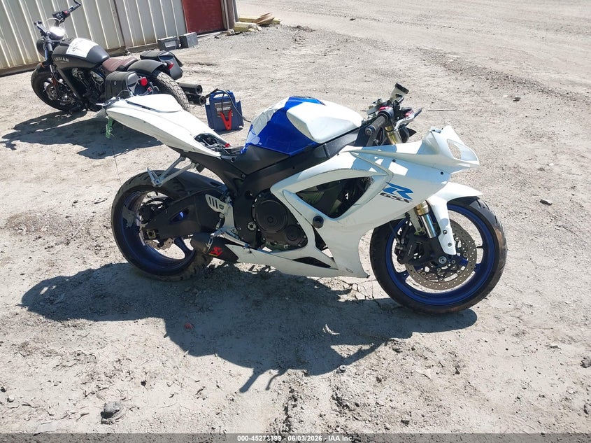 2007 Suzuki Gsx-R600 VIN: JS1GN7DA372126096 Lot: 45273399