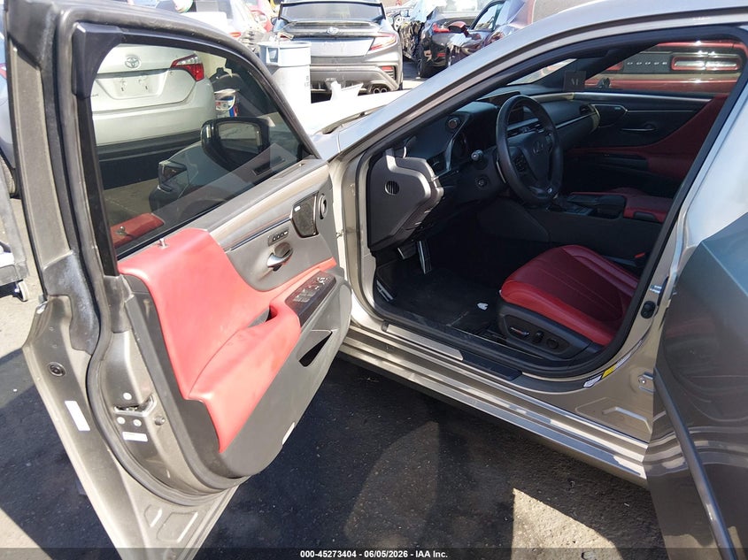 2020 Lexus Es 350 F Sport VIN: 58AGZ1B15LU076752 Lot: 45273404