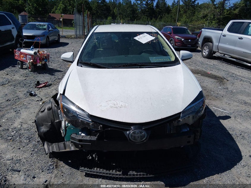 2018 Toyota Corolla Le VIN: 2T1BURHE6JC121575 Lot: 45273413
